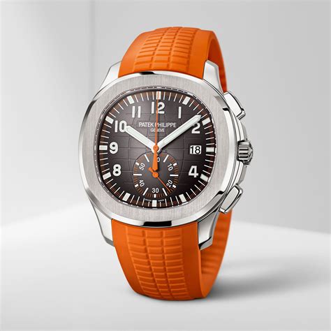 patek philippe aquanaut orange|patek philippe aquanaut chronograph price.